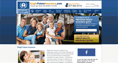 Desktop Screenshot of brightfutureinsurance.com